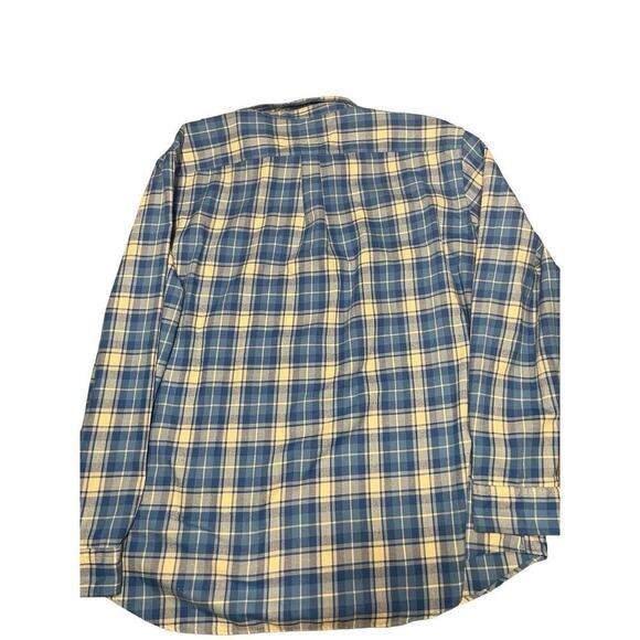 Vineyard Vines Performance Classic Fit Tucker Shirt Men's White Blue Plaid Large - Picture 5 of 7